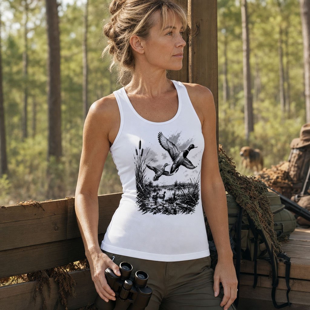 Débardeur de chasse canard personnalisé