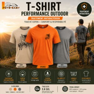 T-shirt de chasse renard personnalisé