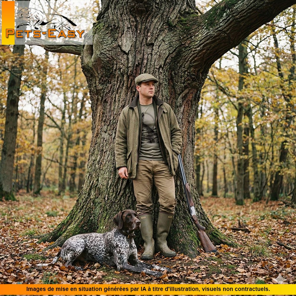 T-shirt de chasse lièvre personnalisé