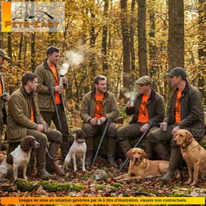 T-shirt de chasse palombe personnalisé