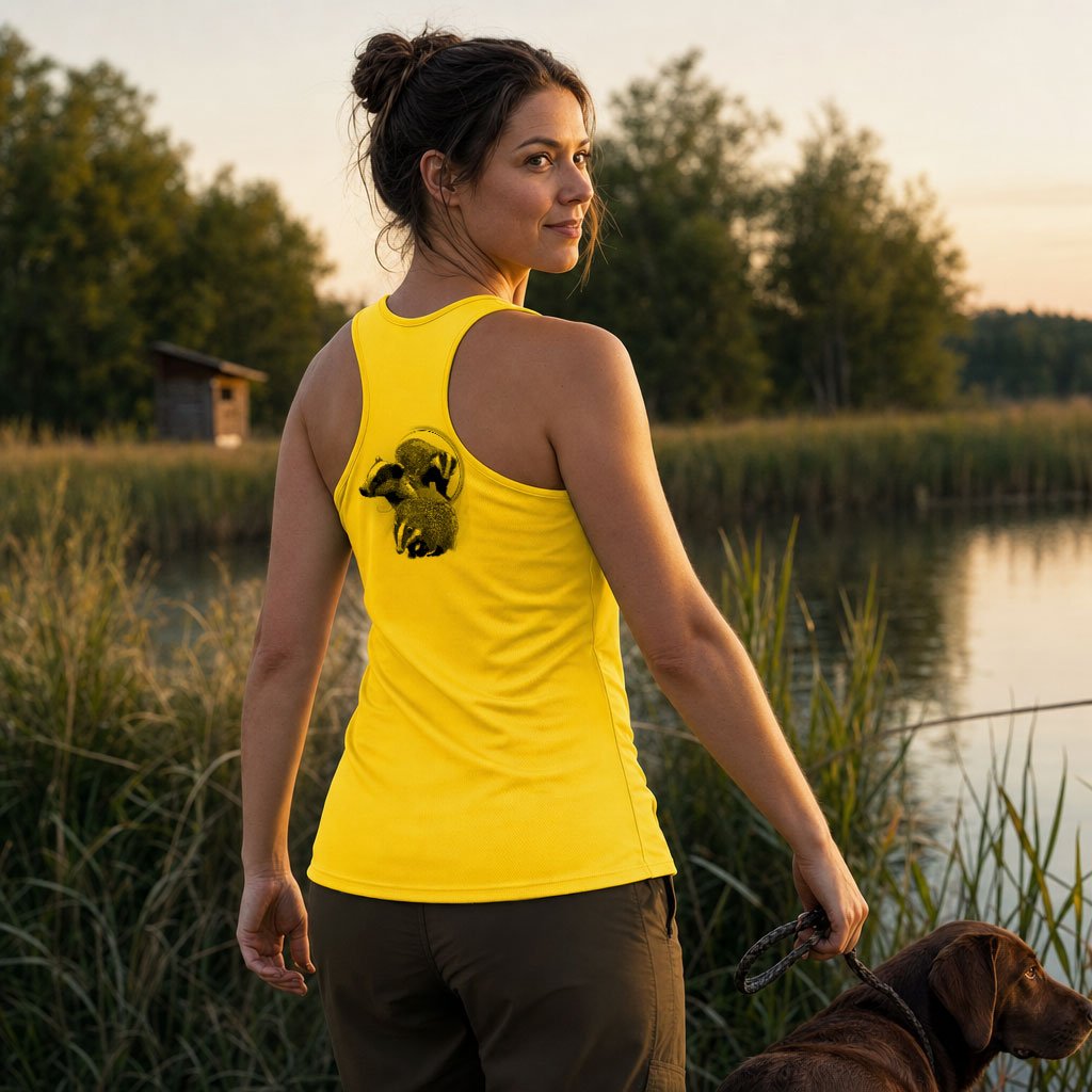 Débardeur de chasse blaireau personnalisé