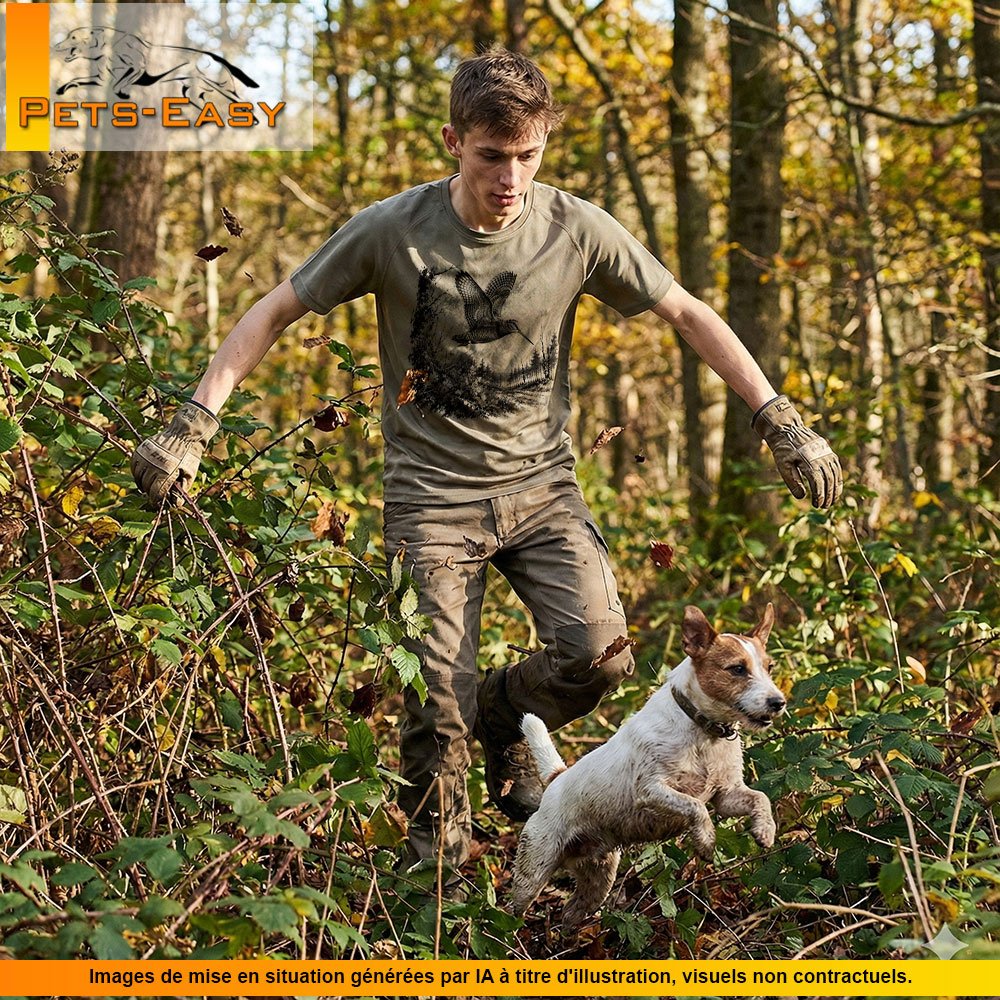T-shirt de chasse bécasse personnalisé