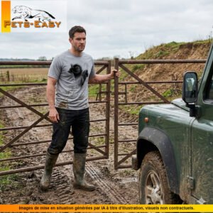 T-shirt de chasse mouflon personnalisé
