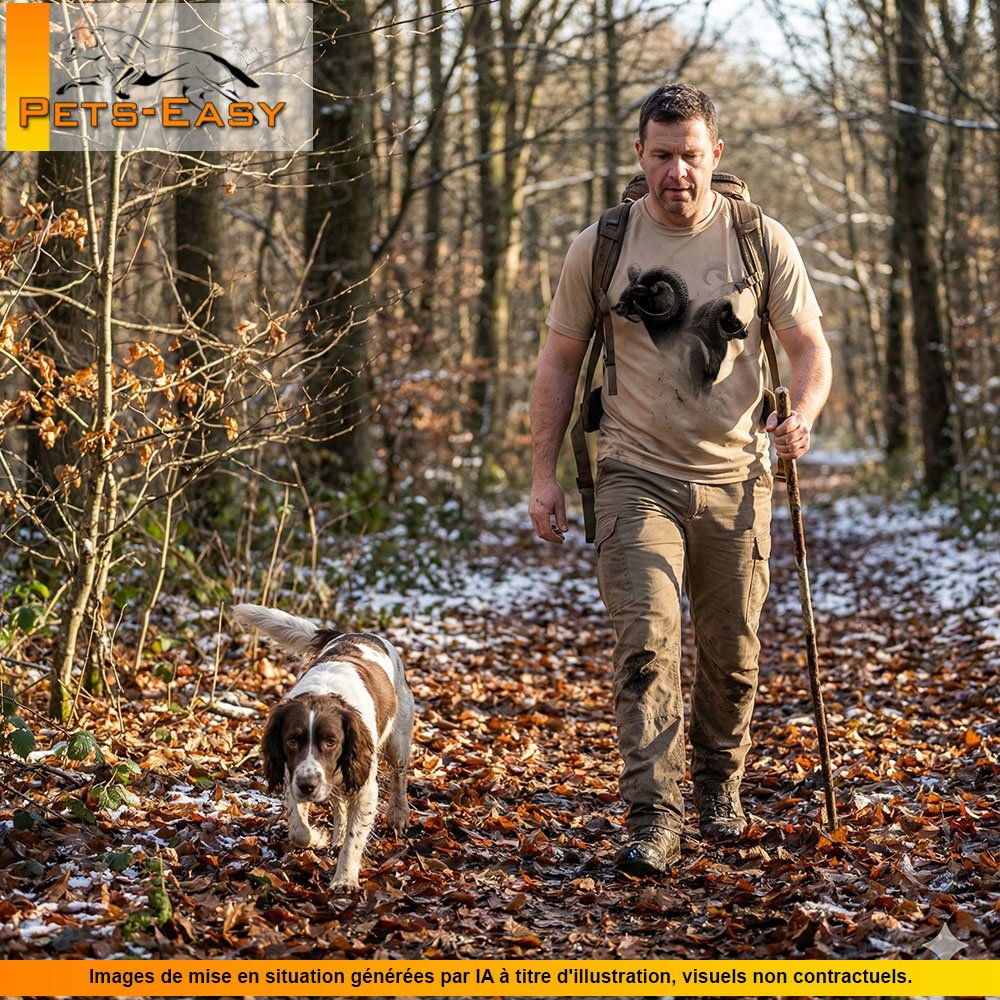 T-shirt de chasse mouflon personnalisé