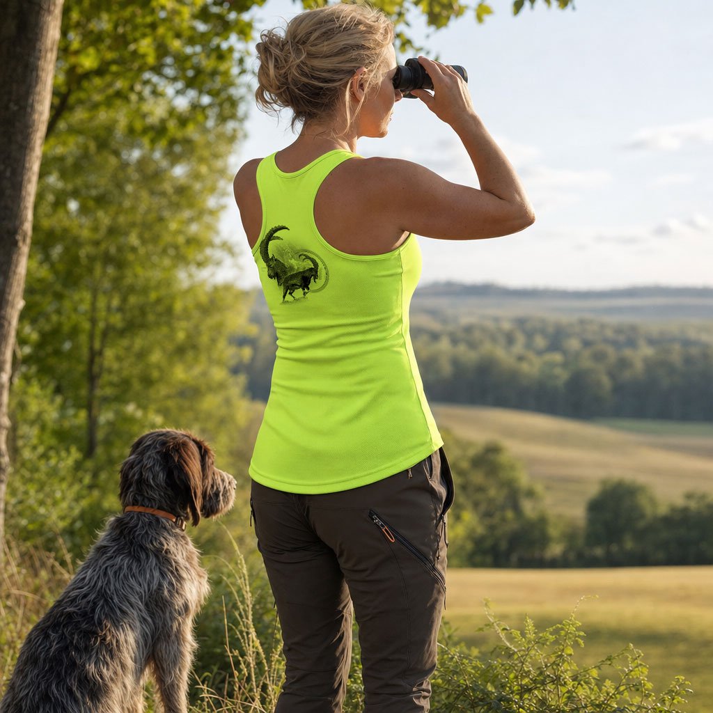Débardeur de chasse bouquetin personnalisé