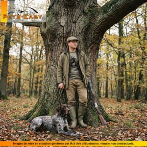 T-shirt de chasse chamois personnalisé