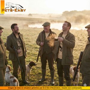 T-shirt de chasse oie sauvage personnalisé