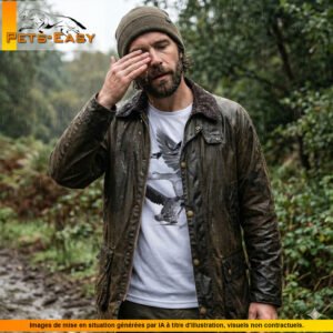 T-shirt de chasse oie sauvage personnalisé