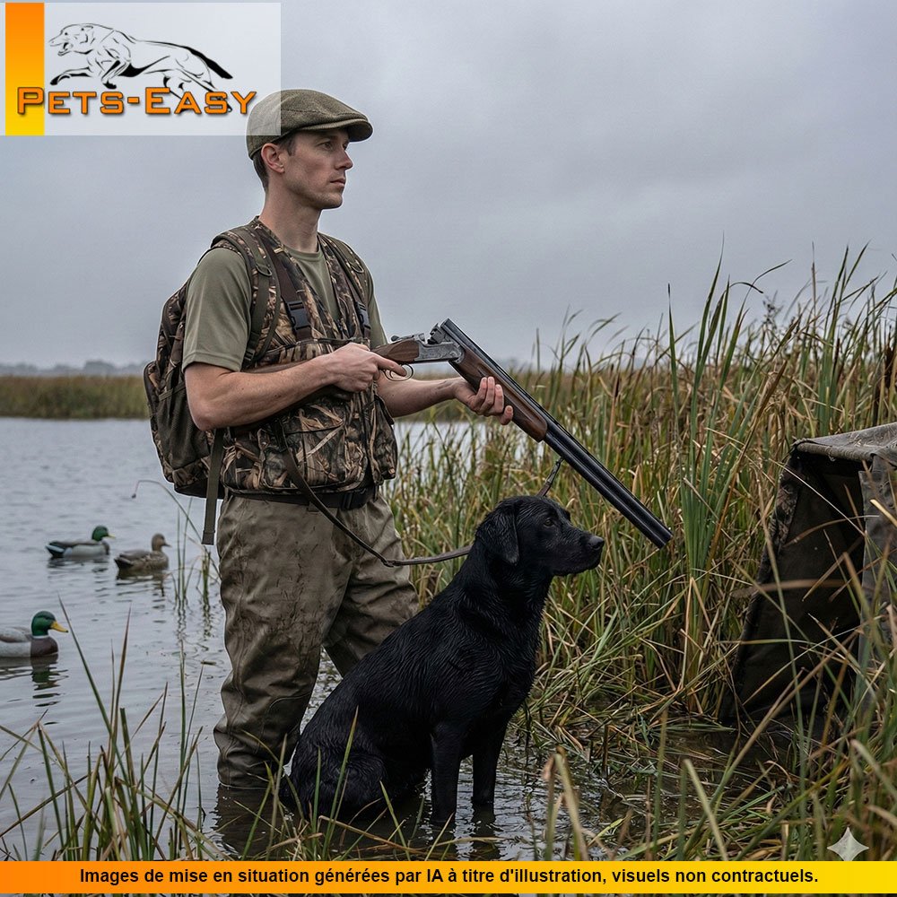 T-shirt de chasse oie sauvage personnalisé