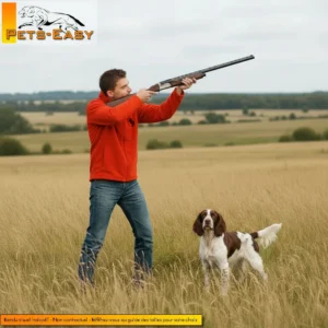 Veste polaire de chasse Mouflon personnalisée, rouge L