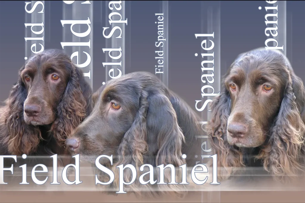 Field Spaniel, chien de chasse — motifs personnalisés pets-easy